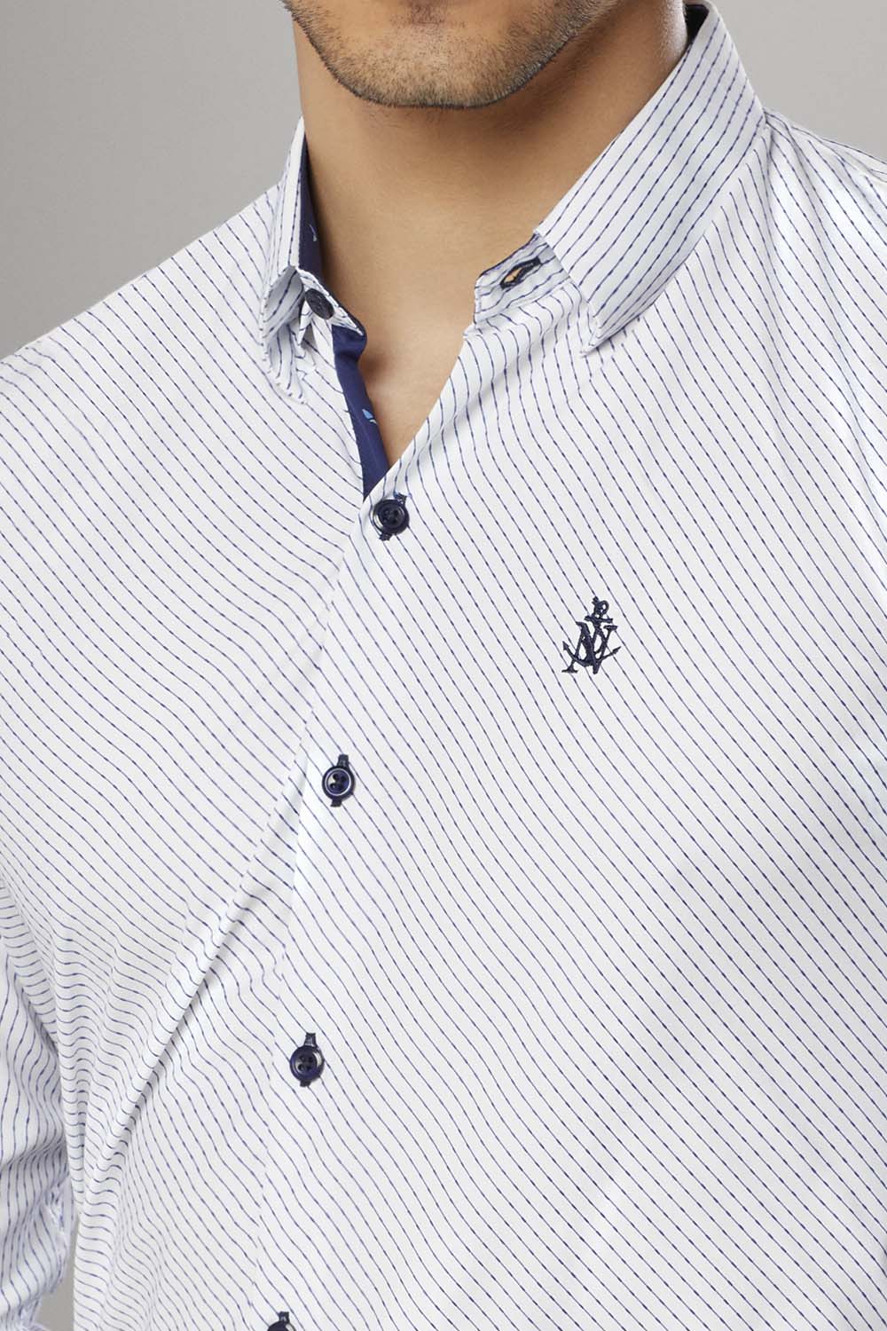 Camisa Navigation Contraste - Slim Fit