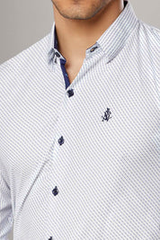 Camisa Navigation Contraste - Slim Fit