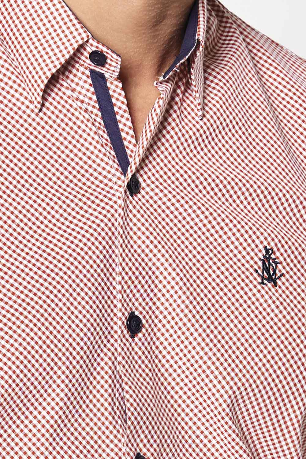 Camisa Navigation Cuadros - Slim Fit