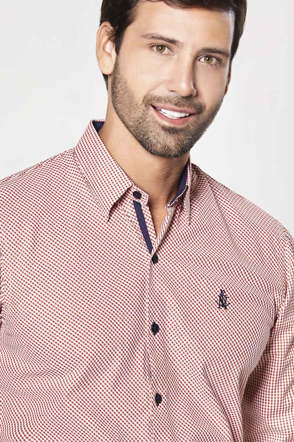 Camisa Navigation Cuadros - Slim Fit