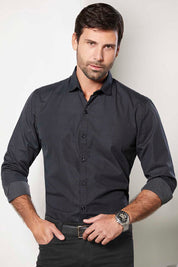 Camisa Navigation Miniprint - Slim Fit