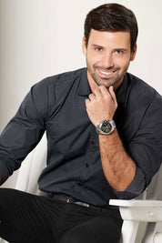 Camisa Navigation Miniprint - Slim Fit