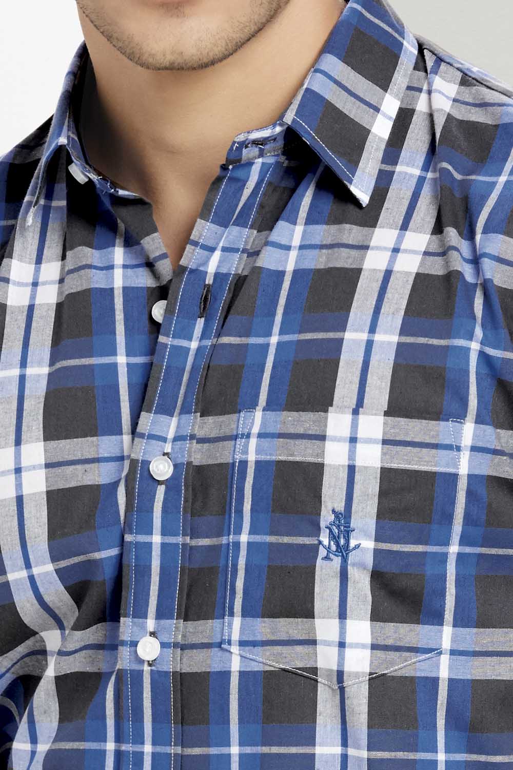 Camisa Navigation Cuadros - Slim Fit