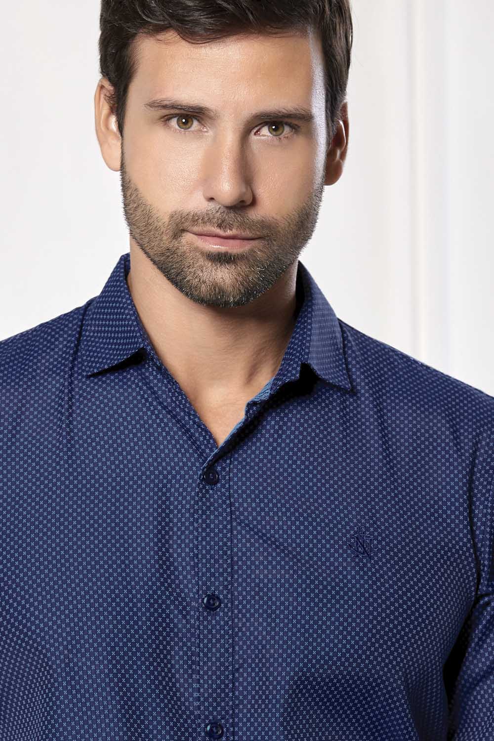 Camisa Navigation Prints - Slim Fit