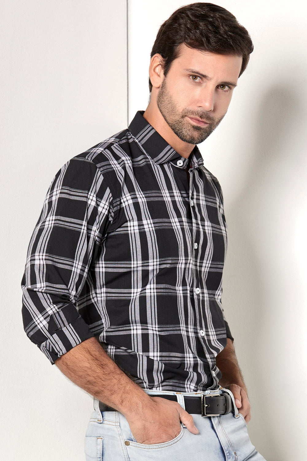 Camisa Navigation Cuadros - Slim Fit