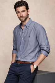 Camisa Navigation Raya Fina - Slim Fit