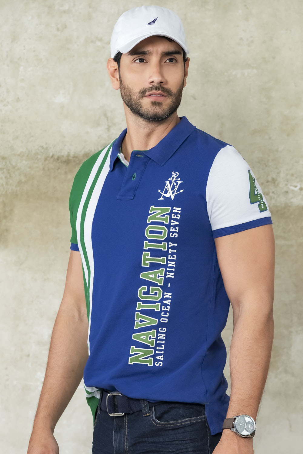 Polo Bloques Ocean Crew N97