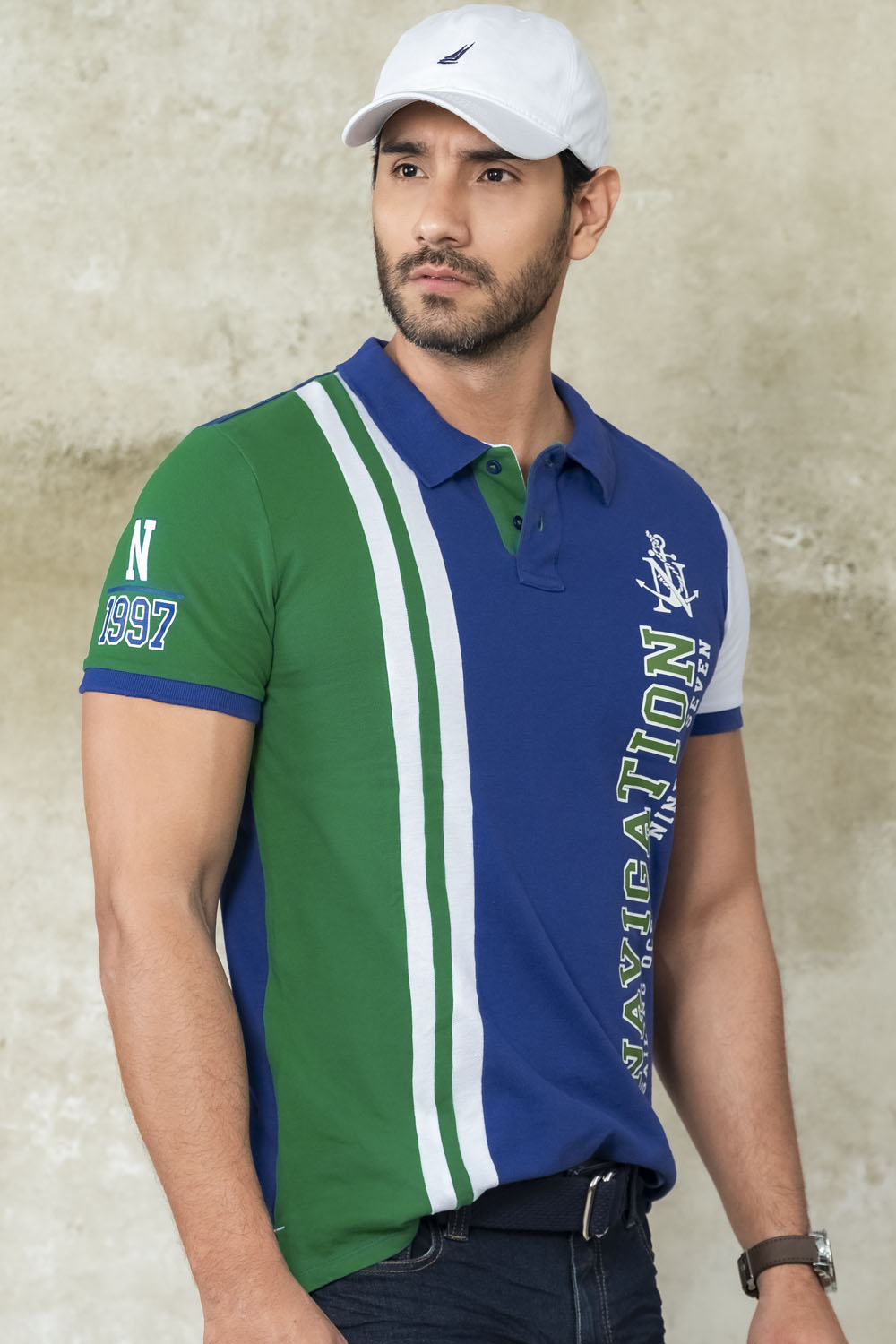 Polo Bloques Ocean Crew N97