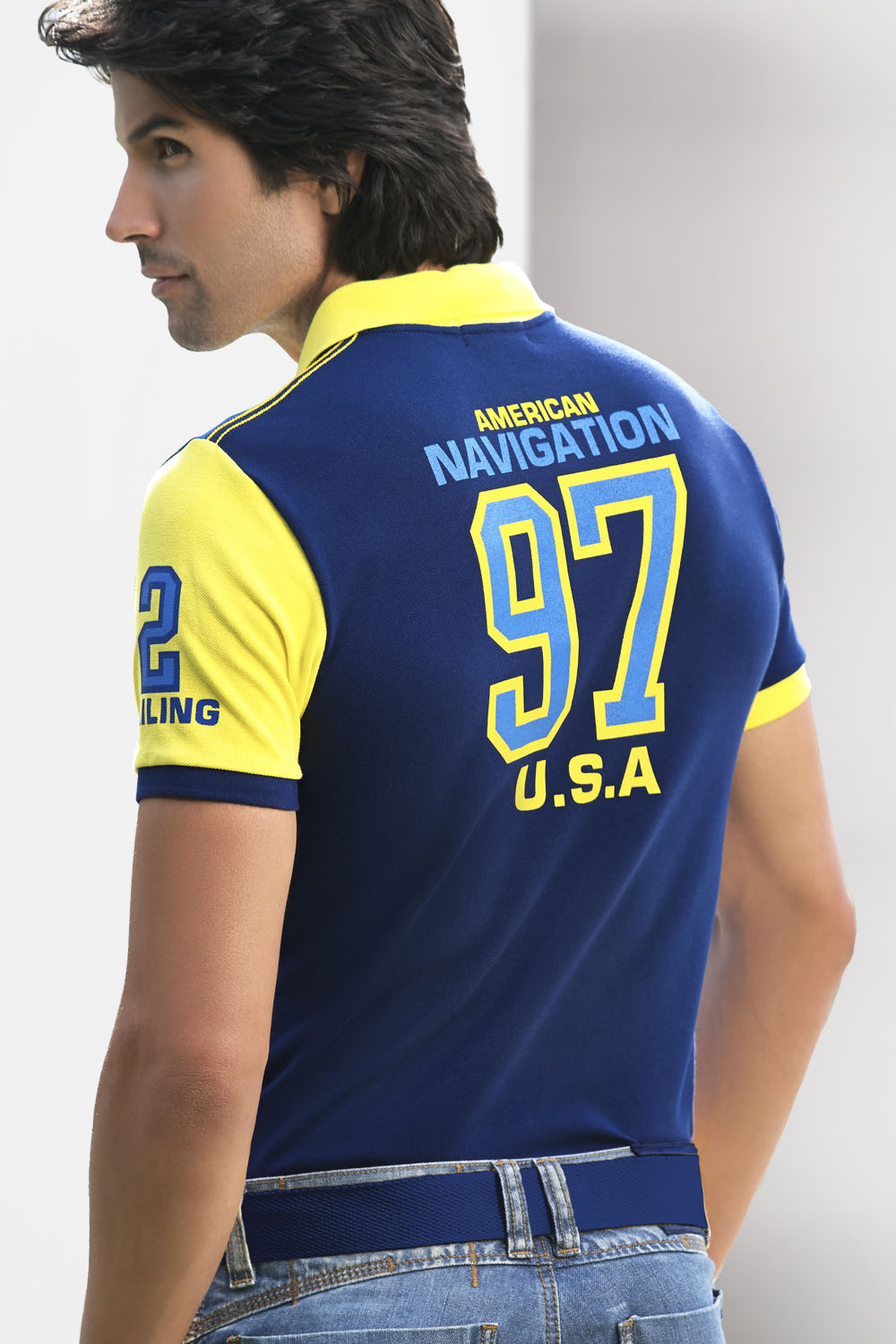 Polo Bloques Ocean Crew