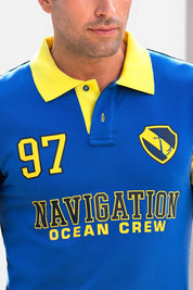 Polo Bloques Ocean Crew