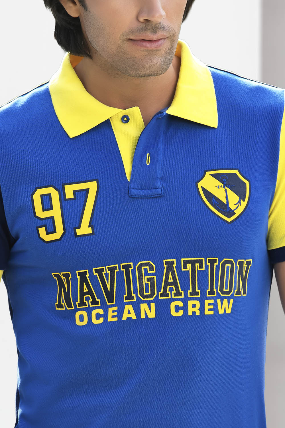 Polo Bloques Ocean Crew