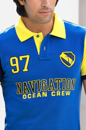 Polo Bloques Ocean Crew