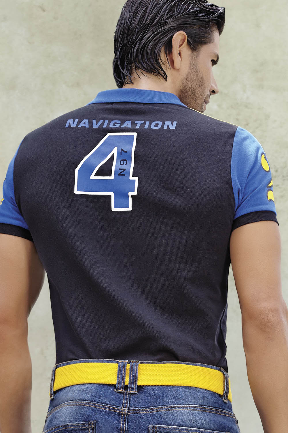 Polo Bloques Ocean Sport