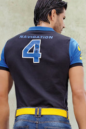 Polo Bloques Ocean Sport