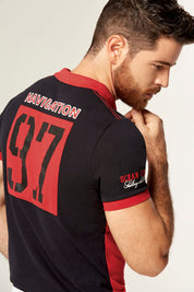 Polo Bloques Sailing Ocean