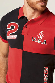 Polo Bloques Sailing Ocean