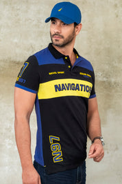 Polo Bloques Ocean Crew