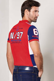 Polo Bloques Ocean Crew - Pique