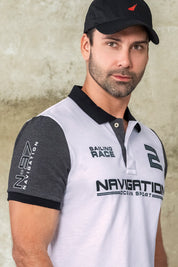 Polo Bloques Ocean Sport