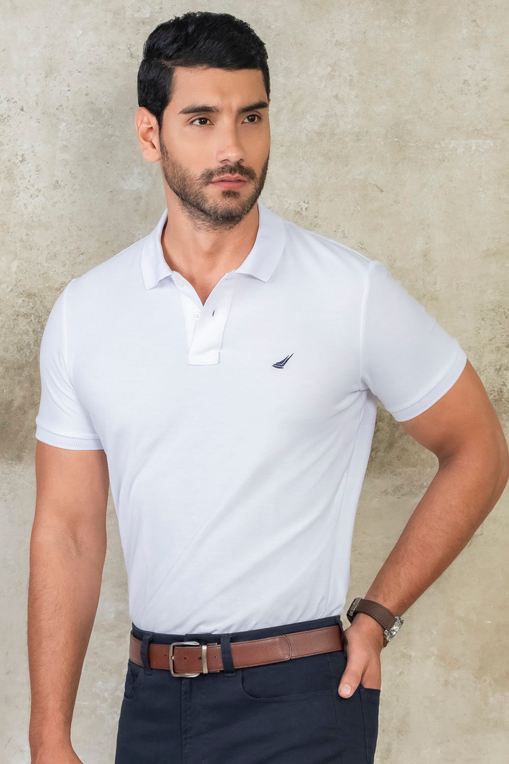 Polo Maritime Ocean - Pique Stretch