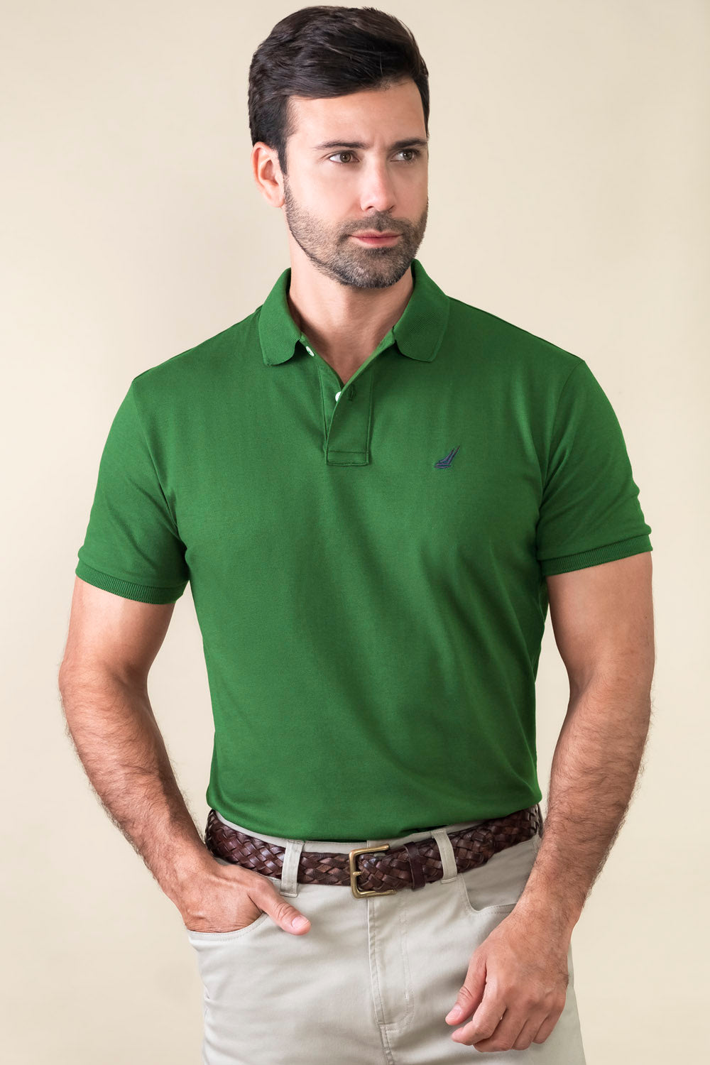 Polo Maritime Ocean - Pique Stretch