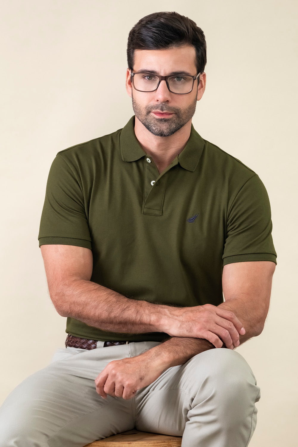 Polo Maritime Ocean - Pique Stretch