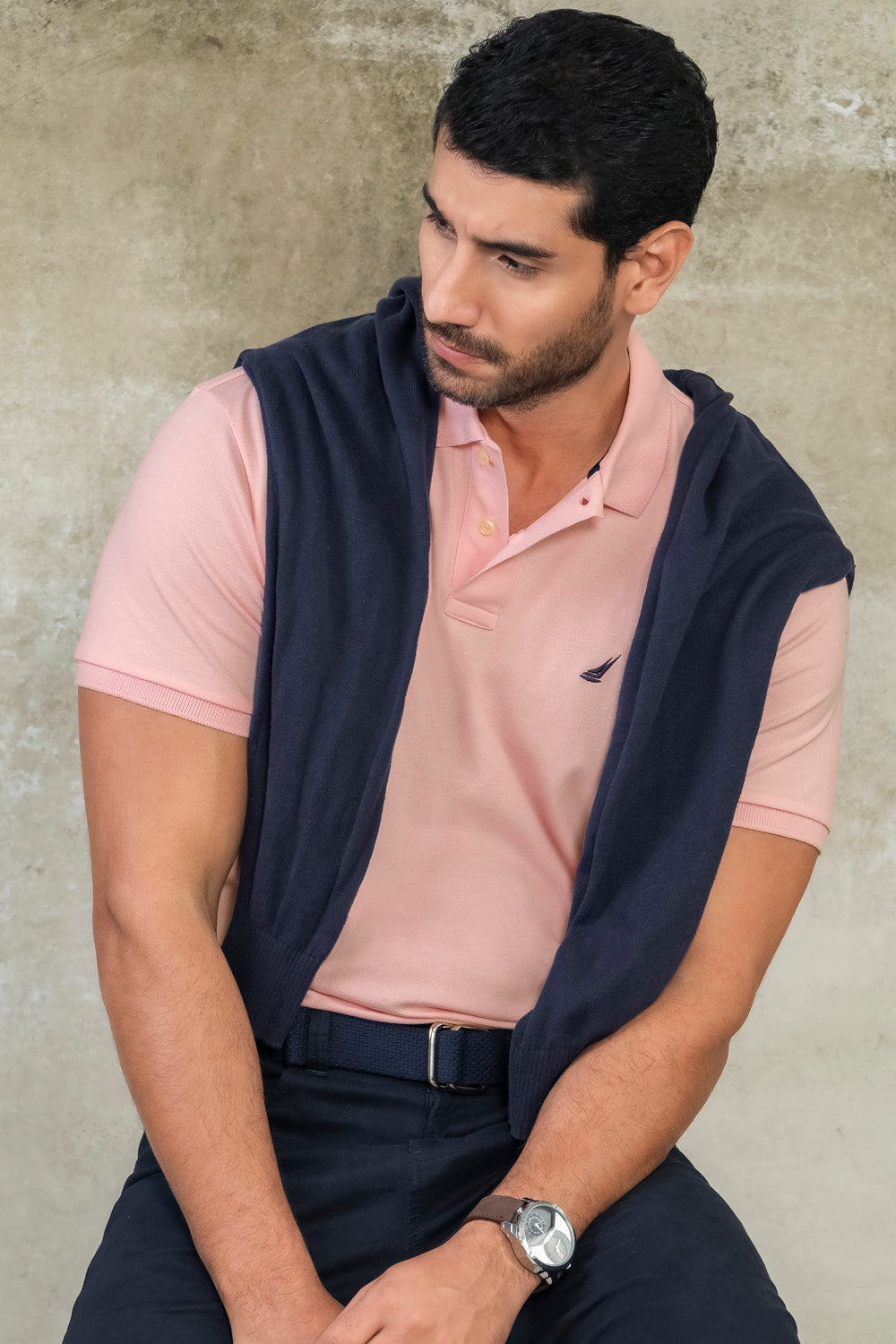 Polo Maritime Ocean - Pique Stretch