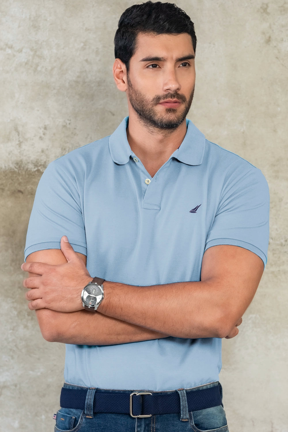 Polo Maritime Ocean - Pique Stretch