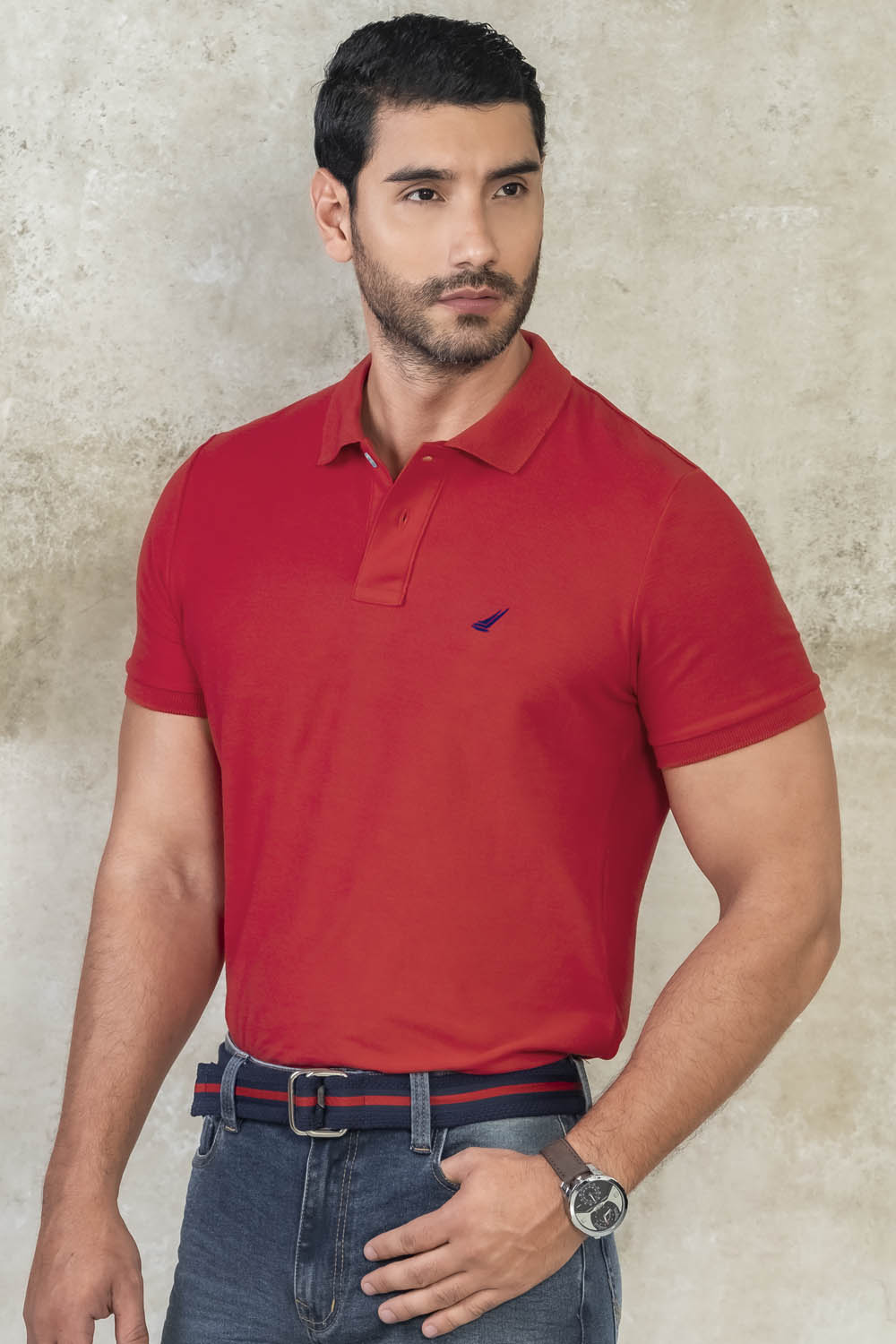 Polo Maritime Ocean - Pique Stretch