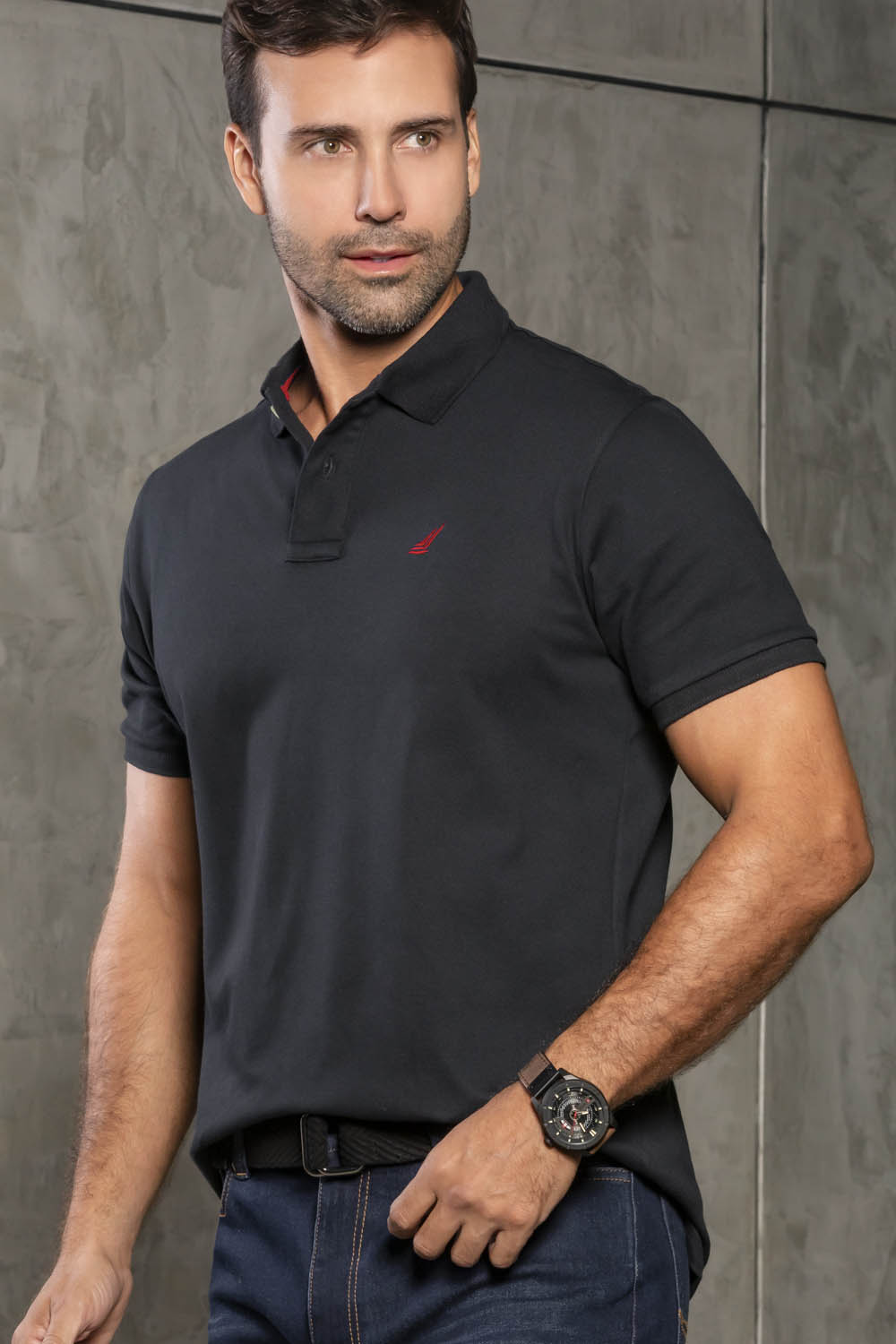 Polo Maritime Ocean - Pique Stretch