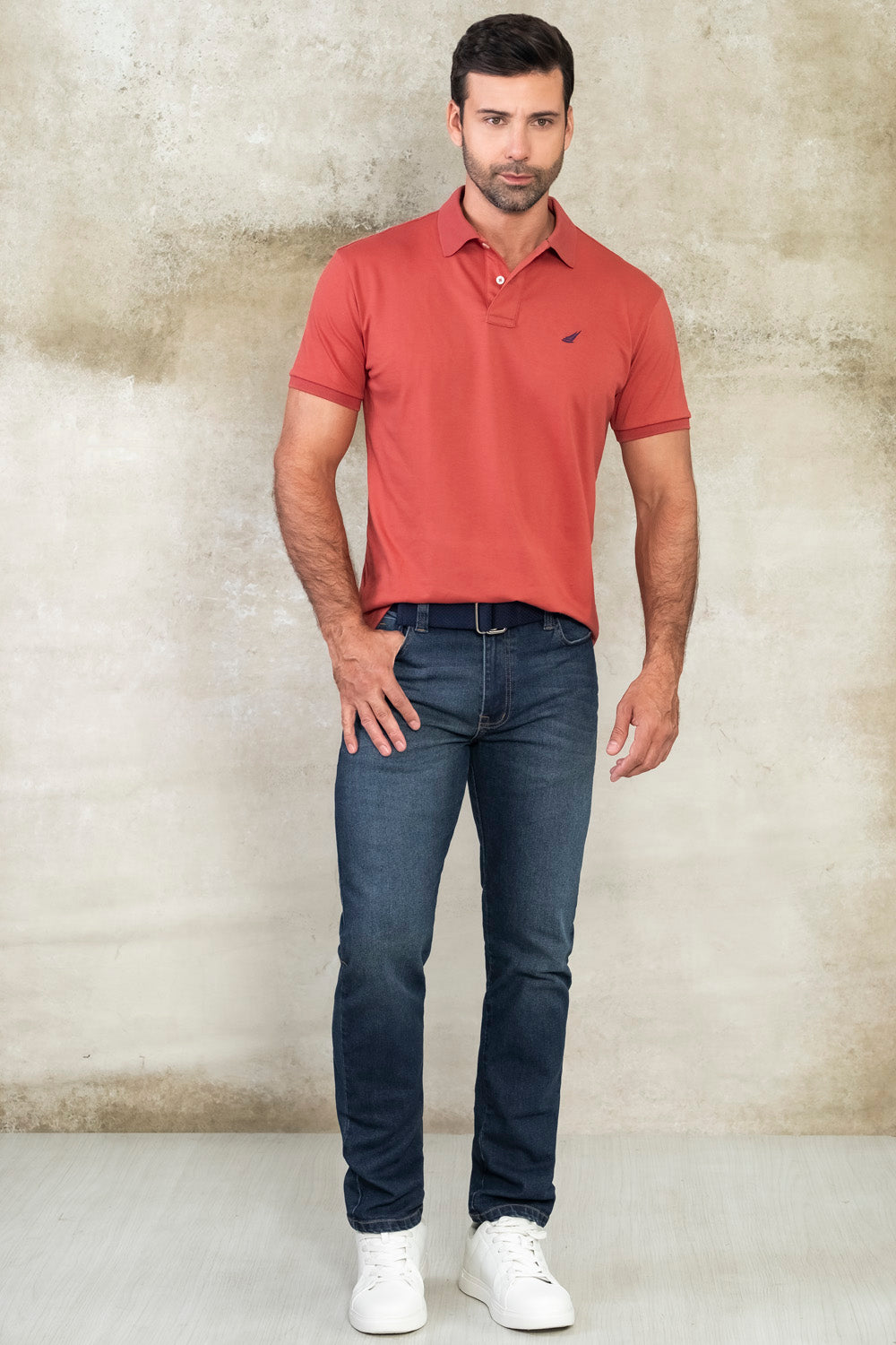 Polo Maritime Ocean - Pique Stretch