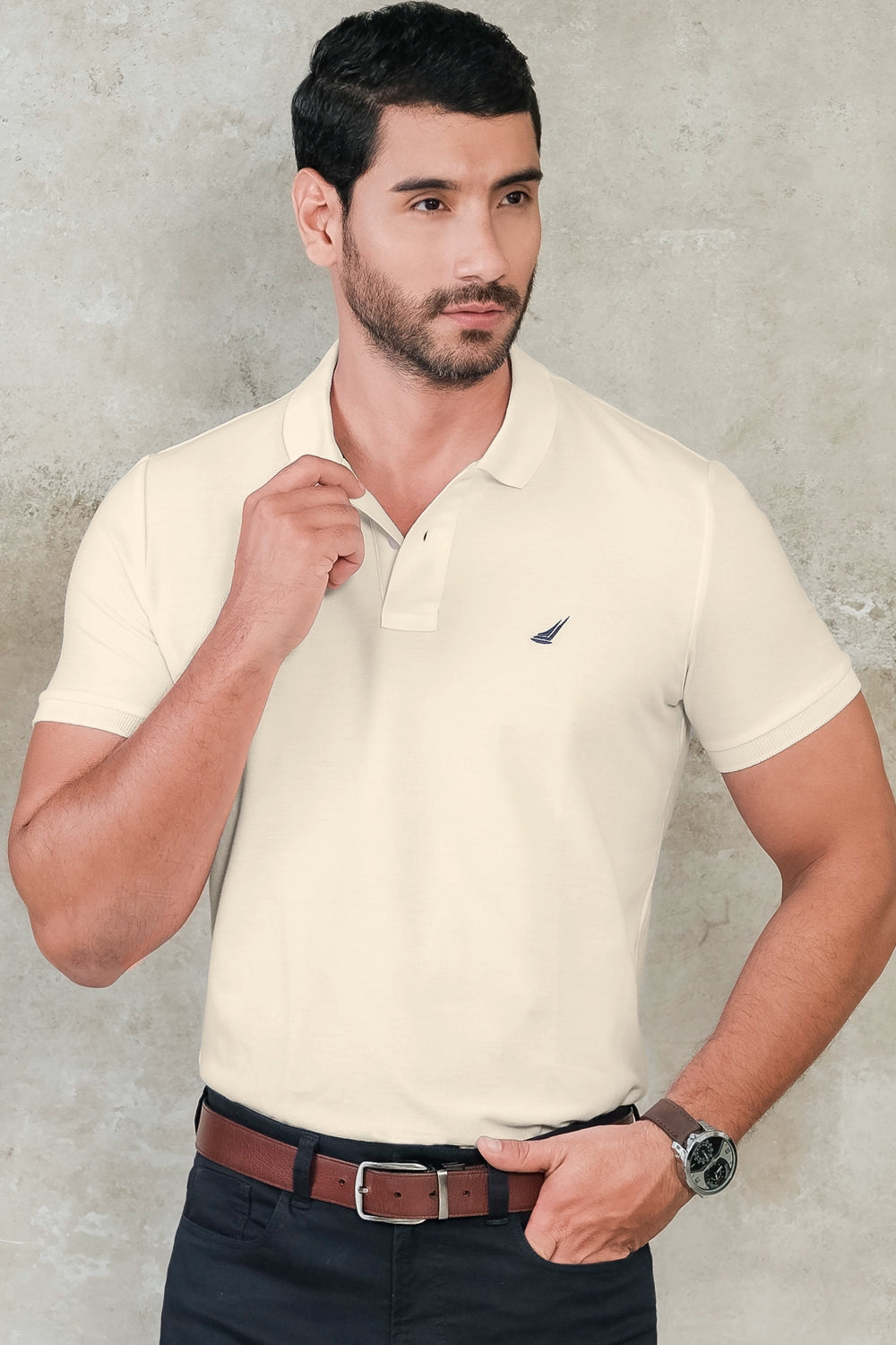 Polo Maritime Ocean - Pique Stretch