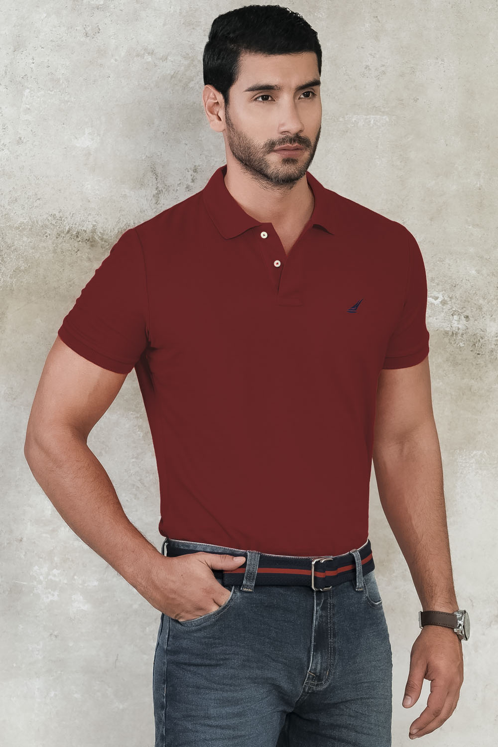 Polo Maritime Ocean - Pique Stretch