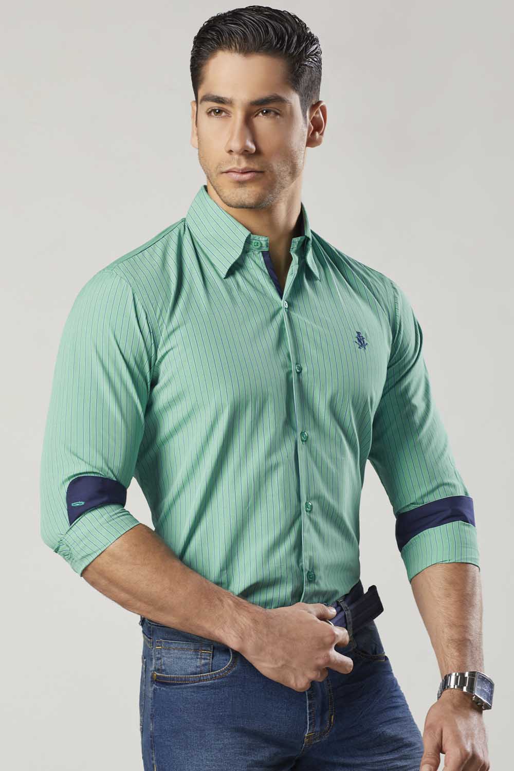 Camisa Hunt Rayas - Slim Fit