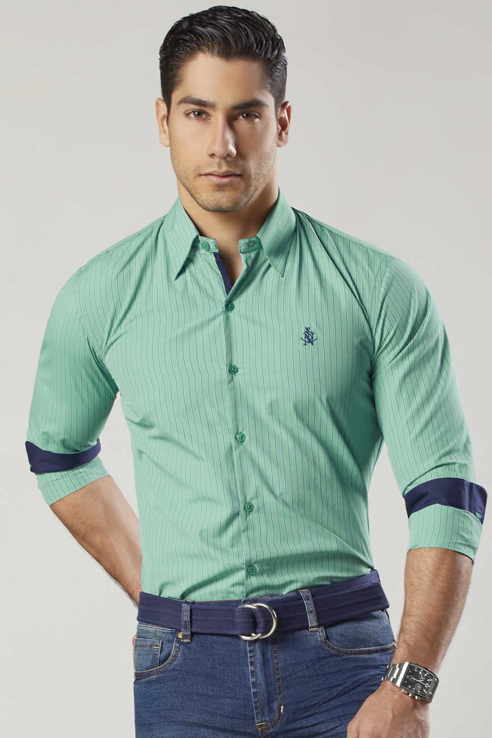 Camisa Hunt Rayas - Slim Fit