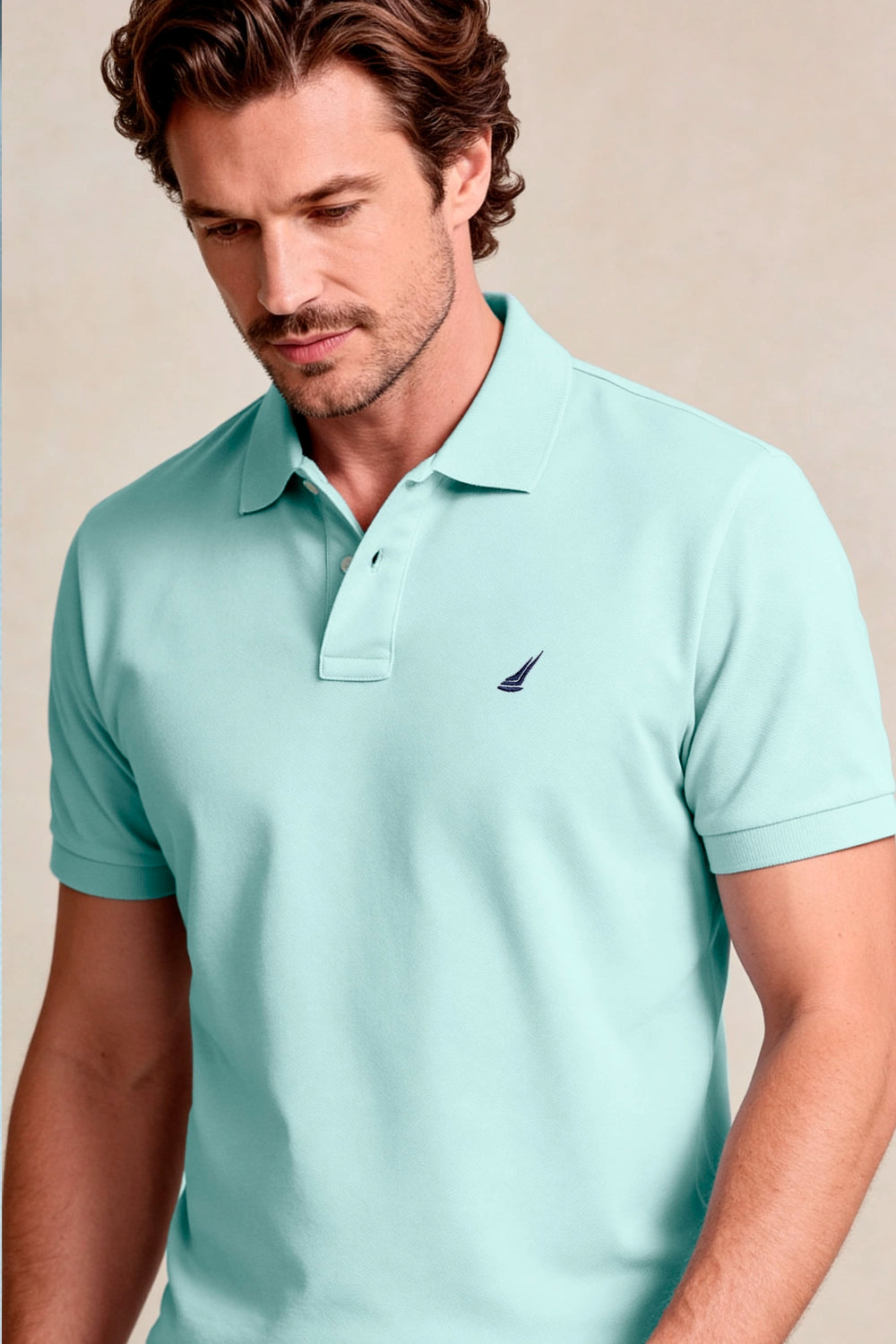 Polo Maritime Ocean - Pique Stretch