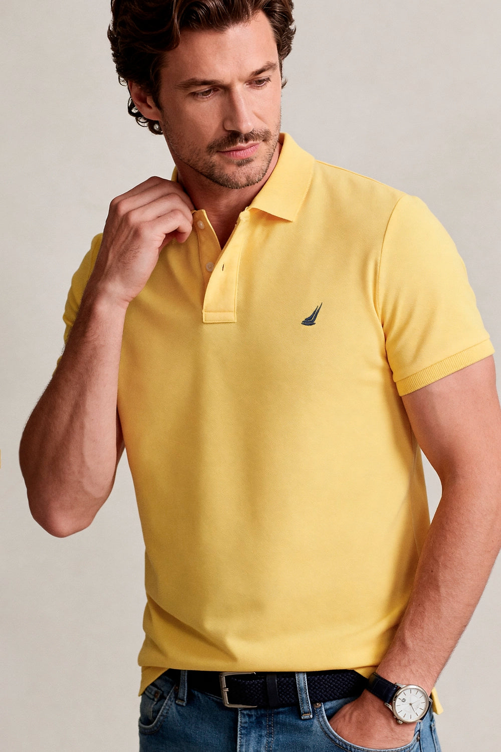 Polo Maritime Ocean - Pique Stretch