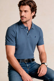 Polo Maritime Ocean - Pique Stretch