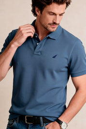 Polo Maritime Ocean - Pique Stretch