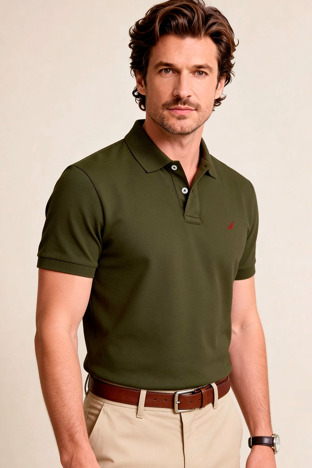 Polo Maritime Ocean - Pique Stretch