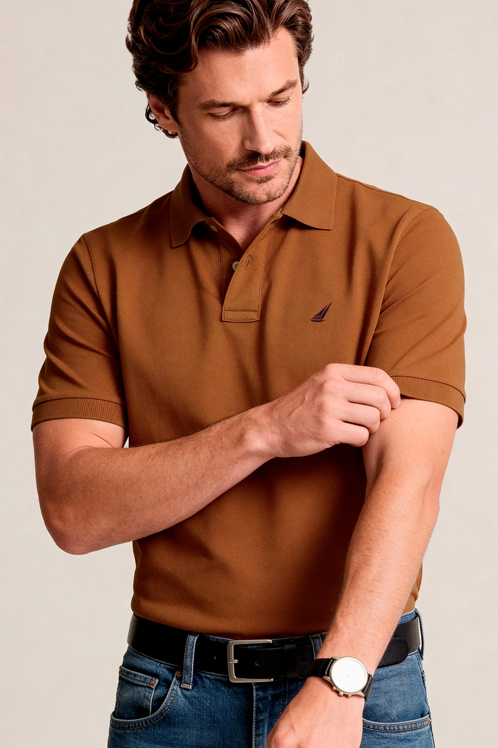 Polo Maritime Ocean - Pique Stretch