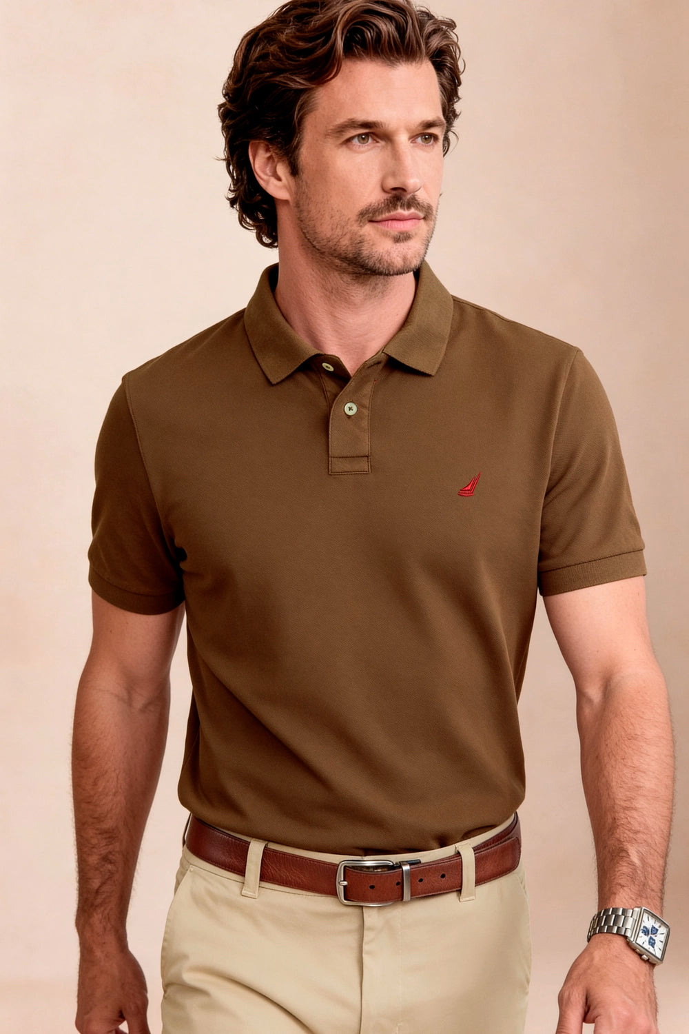 Polo Maritime Ocean - Pique Stretch