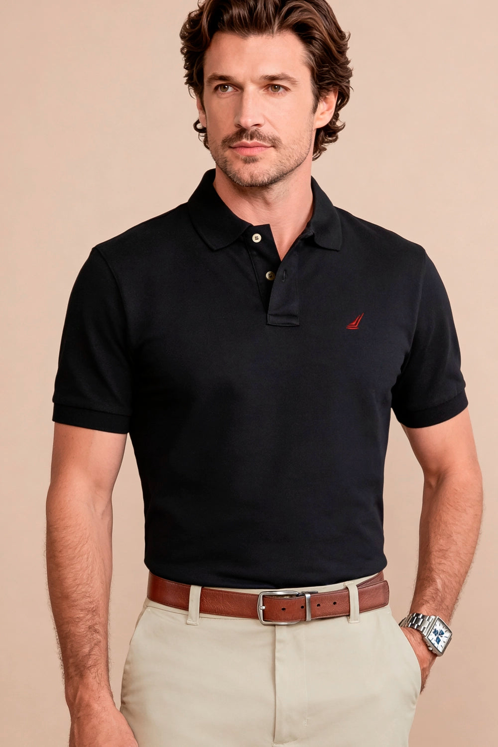 Polo Maritime Ocean - Pique Stretch