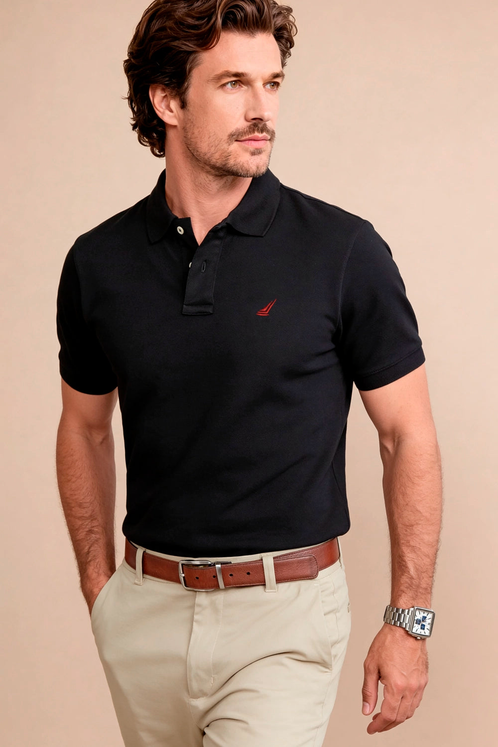 Polo Maritime Ocean - Pique Stretch