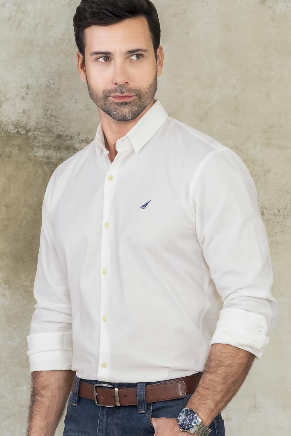 Camisa Madison - Slim Fit - Cotton Poplin