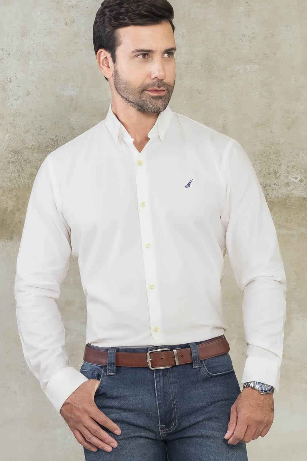 Camisa Madison - Slim Fit - Cotton Poplin