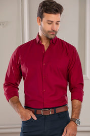 Camisa Tucson - Slim Fit - Algodón Satín