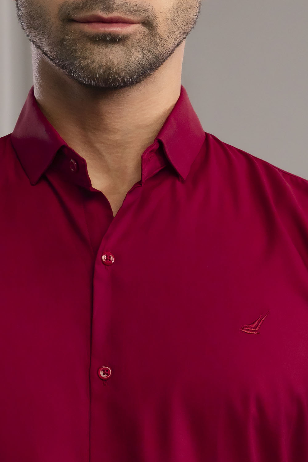 Camisa Tucson - Slim Fit - Algodón Satín