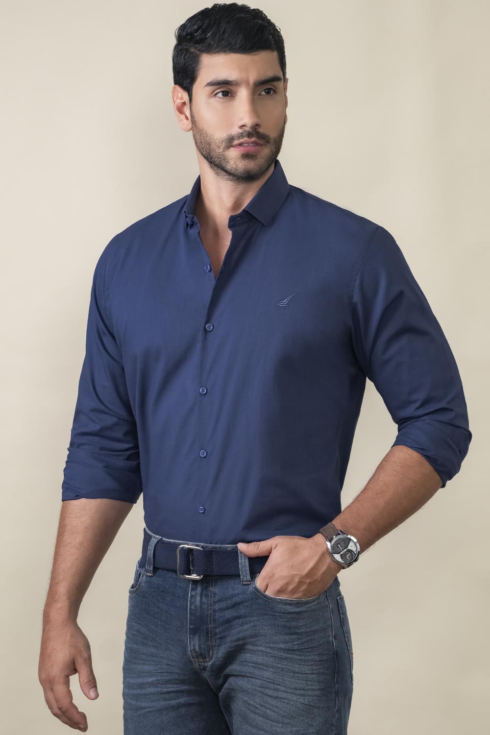Camisa Newport - Slim Fit - Algodón Premium