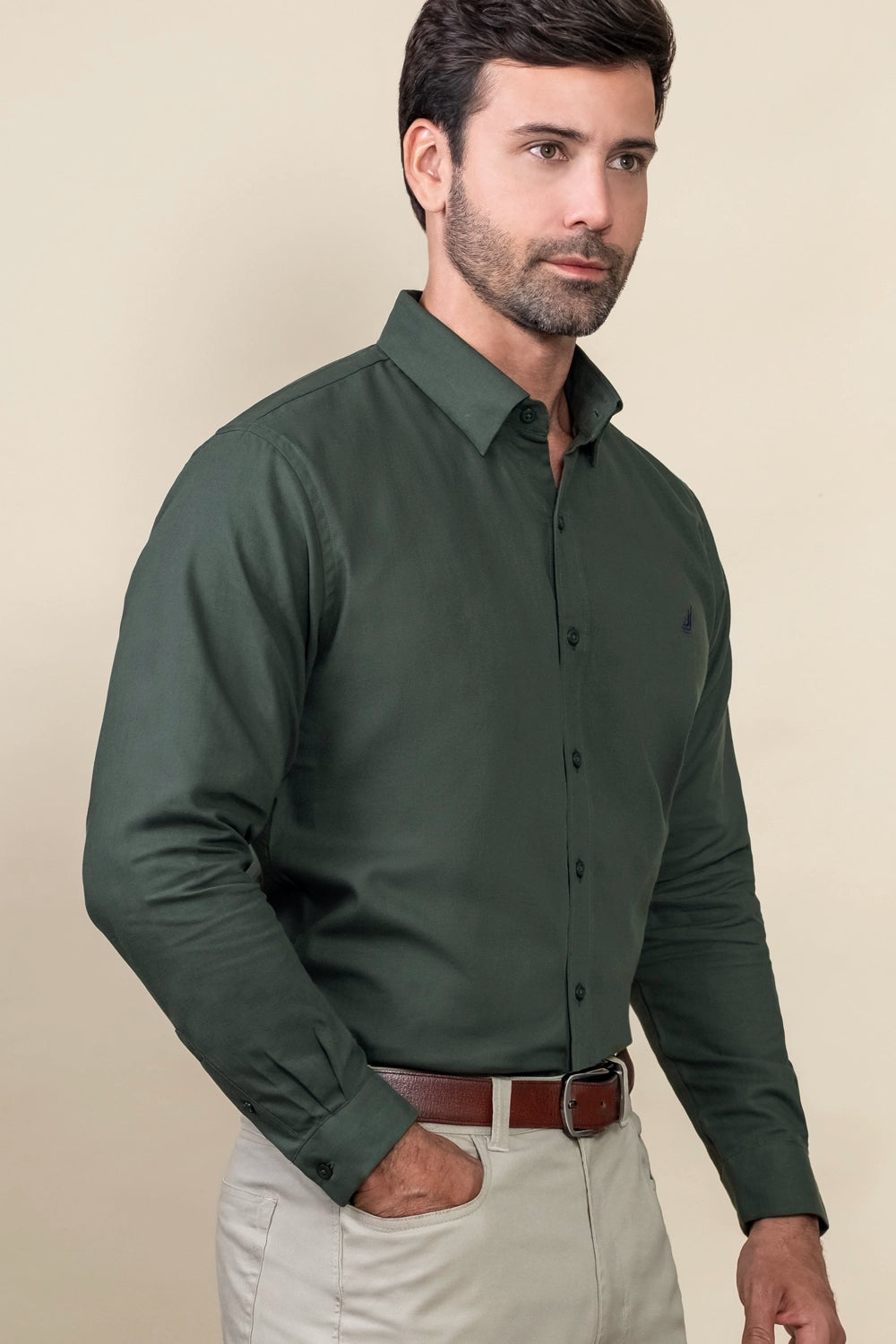Camisa Premium Hampton - Modern Fit - Oxford